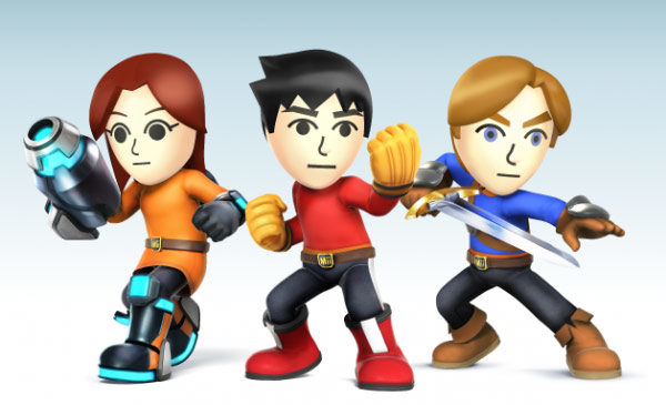 Mii Characters Join Super Smash Bros - all that nerdy stuff