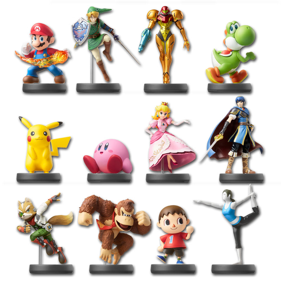 amiibos wave 1 - all that nerdy stuff