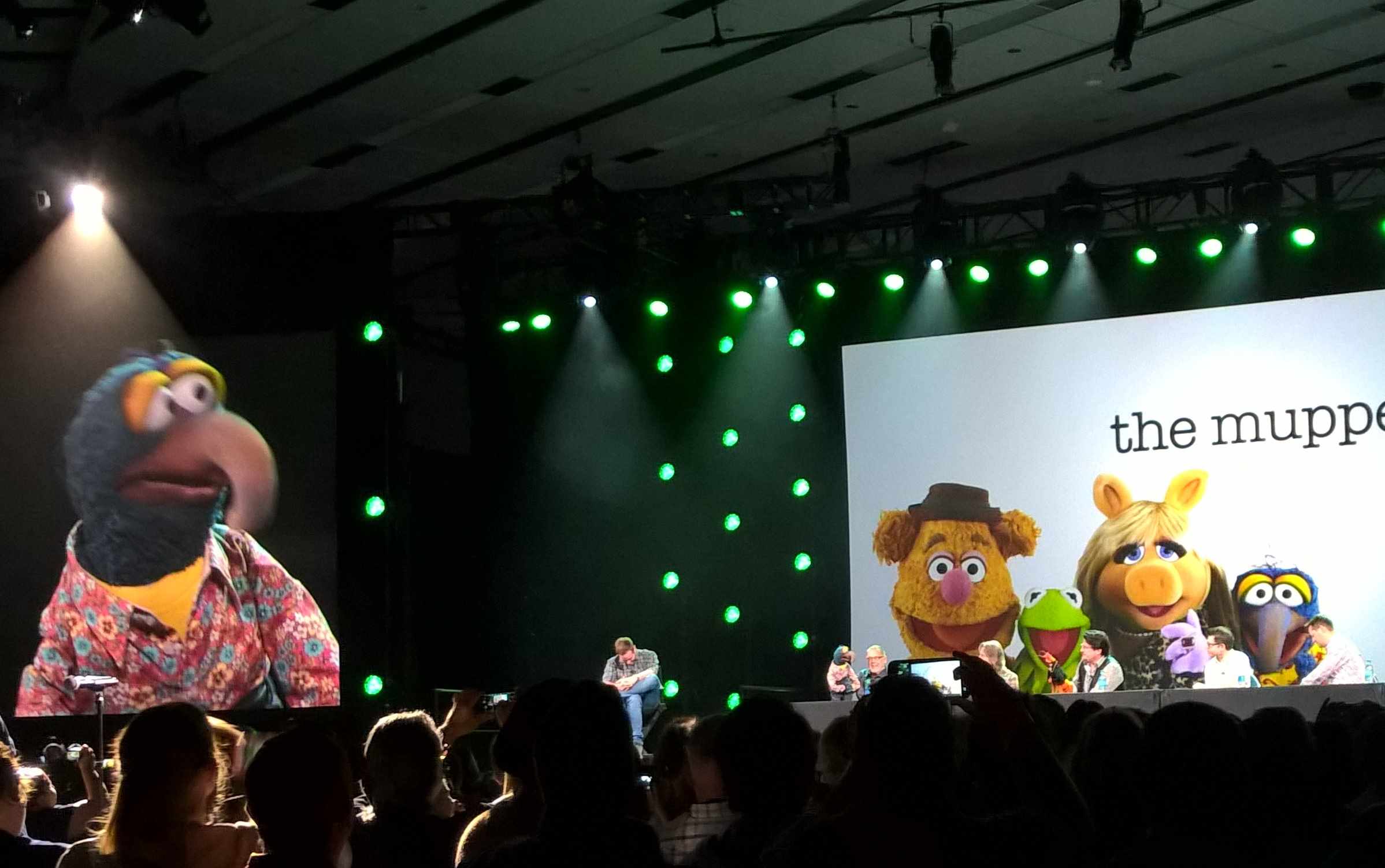 Gonzo and the Muppets at D23 - all that nerdy stuff