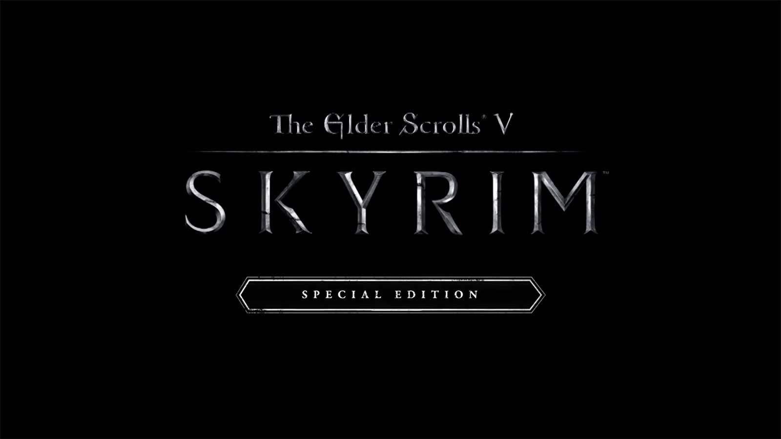 Skyrim Special Edition Announced All That Nerdy Stuff
